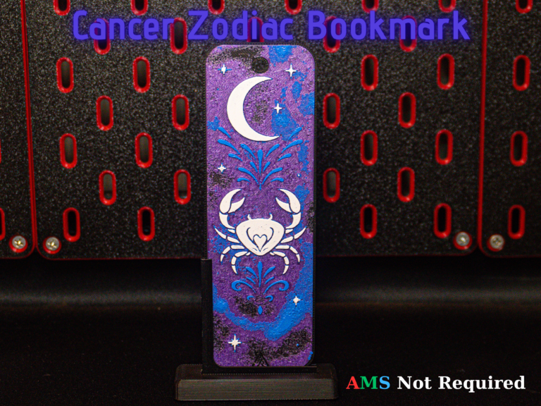 Cancer - Hueforge Bookmark