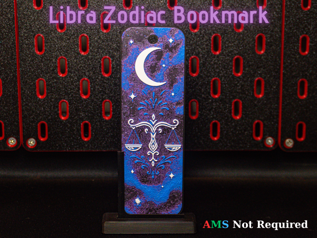Libra - Hueforge Bookmark