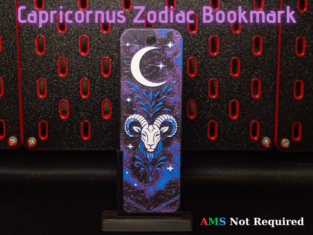 Capricornus - Hueforge Bookmark