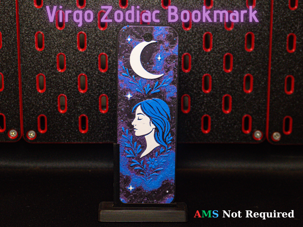 Virgo - Hueforge Bookmark