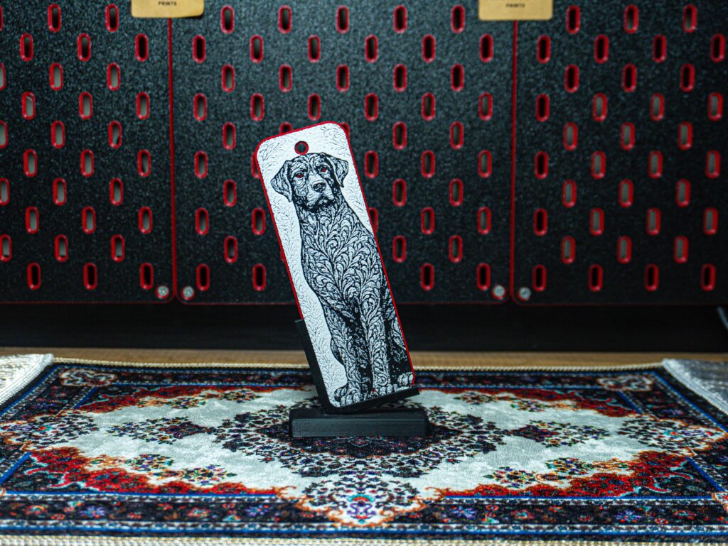 Ornamental Dog Labrador - Hueforge Bookmark gallery 2