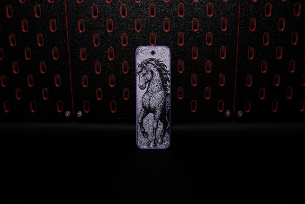 Ornamental Horse - Hueforge Bookmark gallery 1