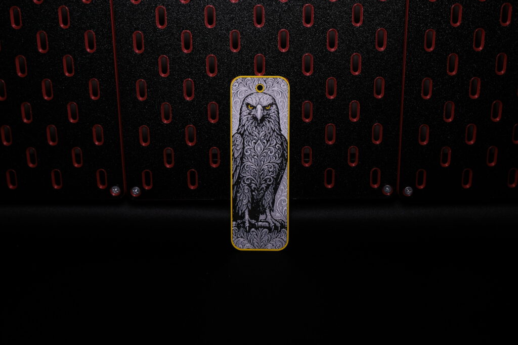 Ornamental Eagle - Hueforge Bookmark gallery 1
