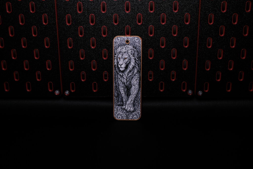 Ornamental Lion - Hueforge Bookmark gallery 1