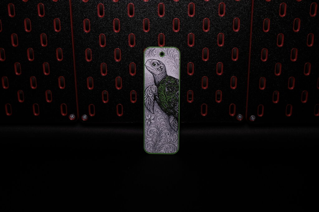 Ornamental Turtle - Hueforge Bookmark gallery 1
