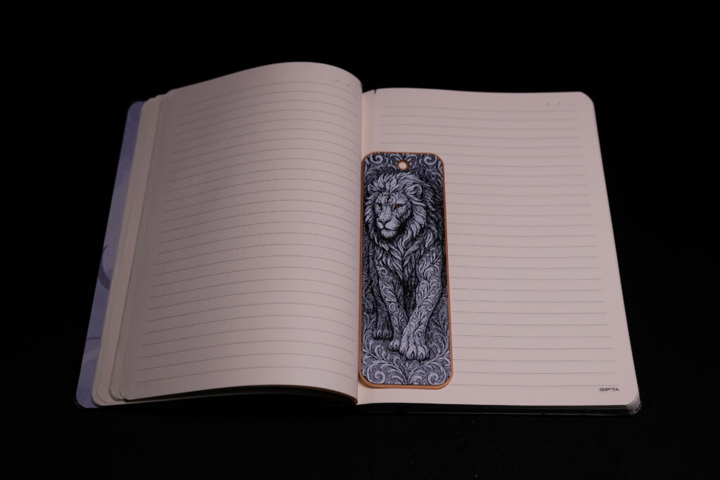 Ornamental Lion - Hueforge Bookmark gallery 2