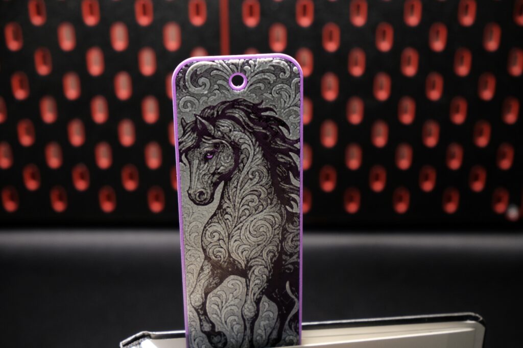Ornamental Horse - Hueforge Bookmark gallery 3