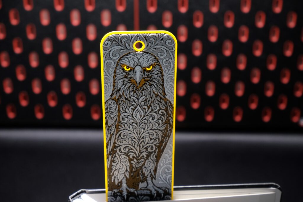 Ornamental Eagle - Hueforge Bookmark gallery 3