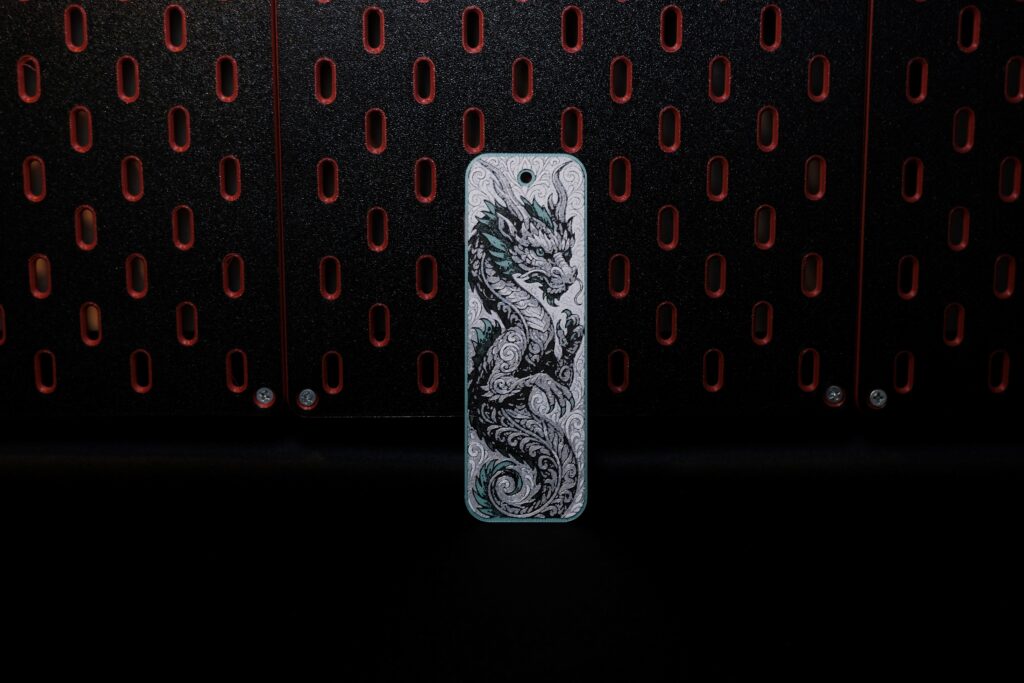 Ornamental Dragon - Hueforge Bookmark gallery 1