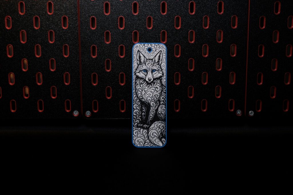 Ornamental Fox - Hueforge Bookmark gallery 1