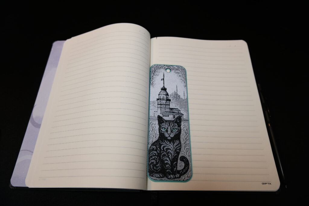 Cats of Istanbul - Maiden’s Tower Hueforge Bookmark gallery 2