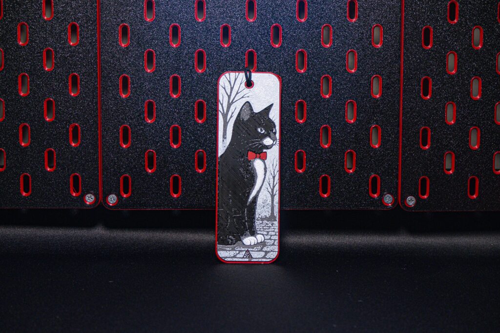 Romantic Cat Couple - Hueforge Bookmarks 2 gallery 5