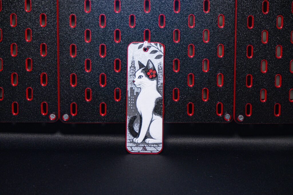 Romantic Cat Couple - Hueforge Bookmarks 2 gallery 4