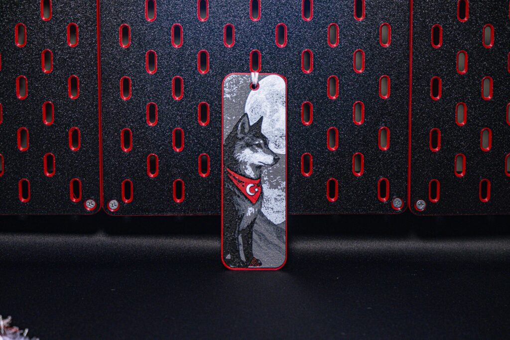 Romantic Wolf Couple - Hueforge Bookmarks gallery 5
