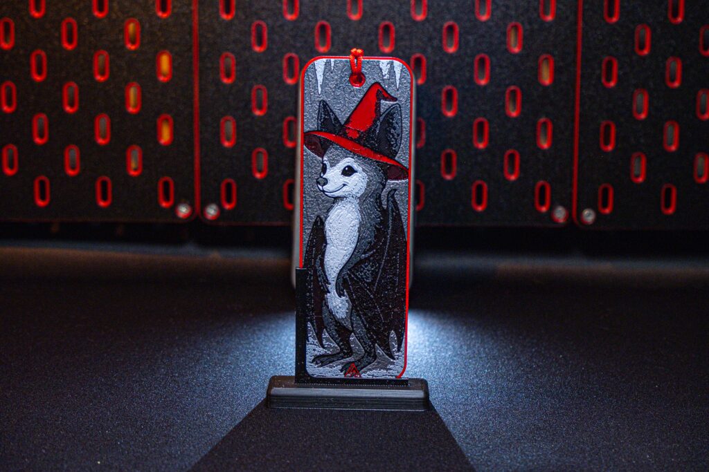 Romantic Bat Couple - Hueforge Bookmarks gallery 5