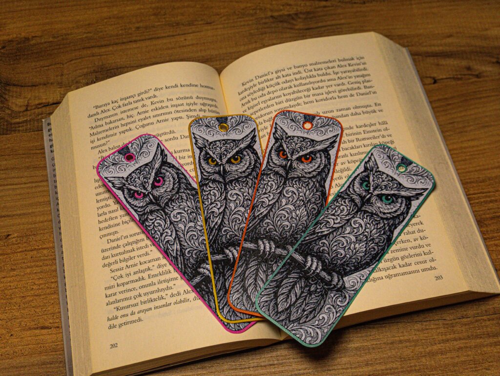 Ornamental Owl - Hueforge Bookmark gallery 4