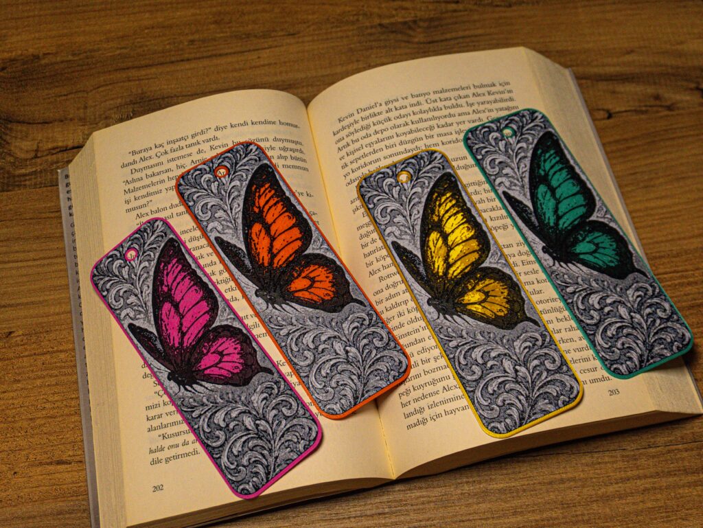 Ornamental Butterfly - Hueforge Bookmark gallery 4