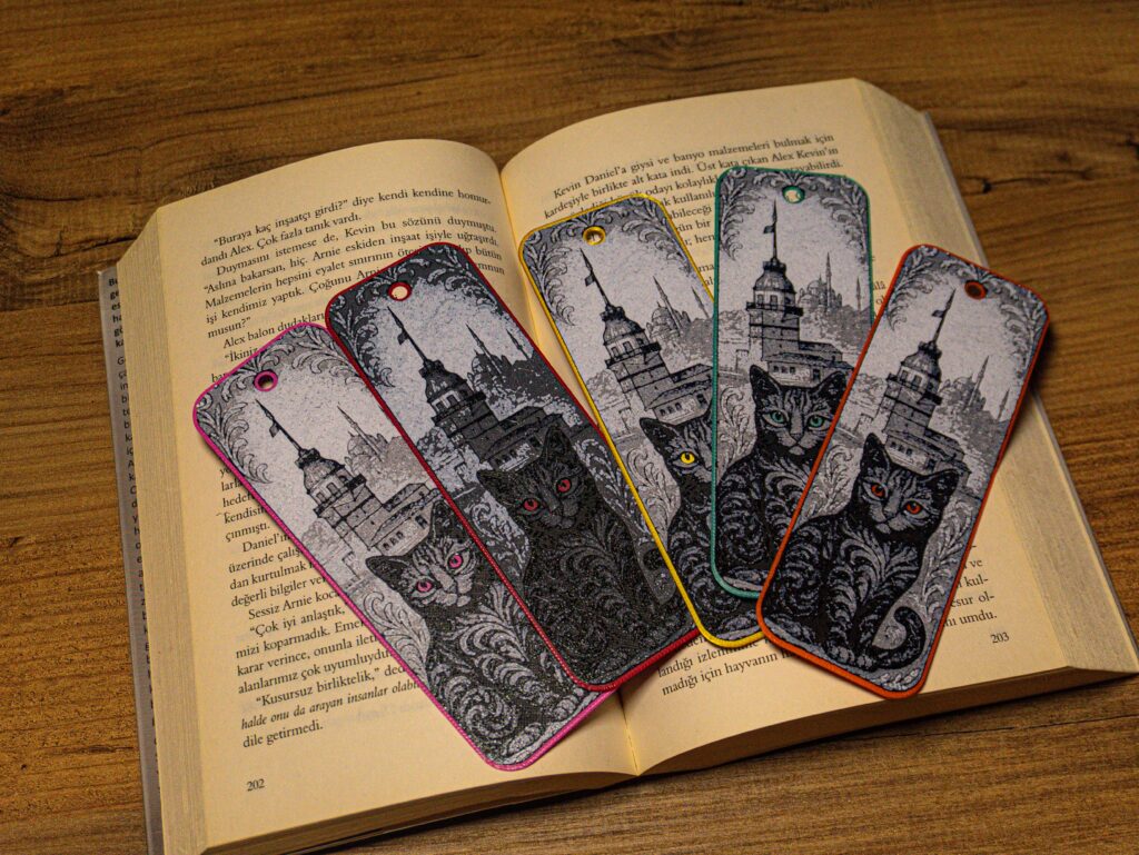 Cats of Istanbul - Maiden’s Tower Hueforge Bookmark gallery 4
