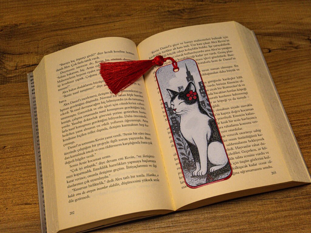 Romantic Cat Couple - Hueforge Bookmarks gallery 1