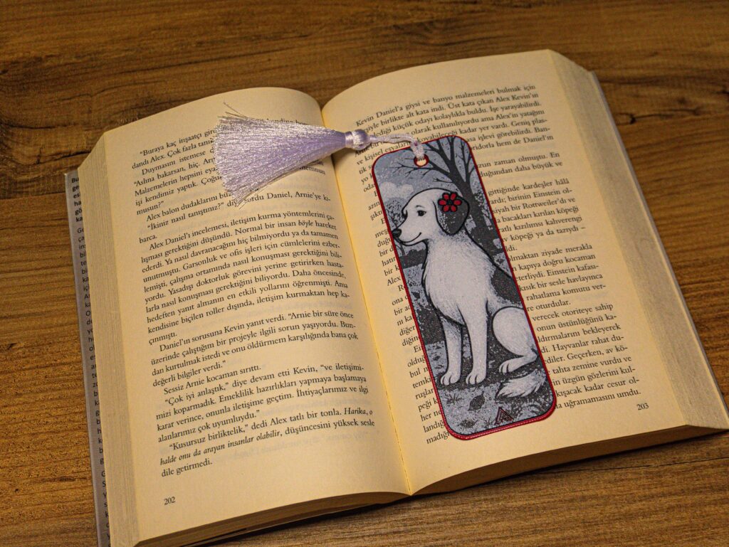 Romantic Dog Couple - Hueforge Bookmarks gallery 2