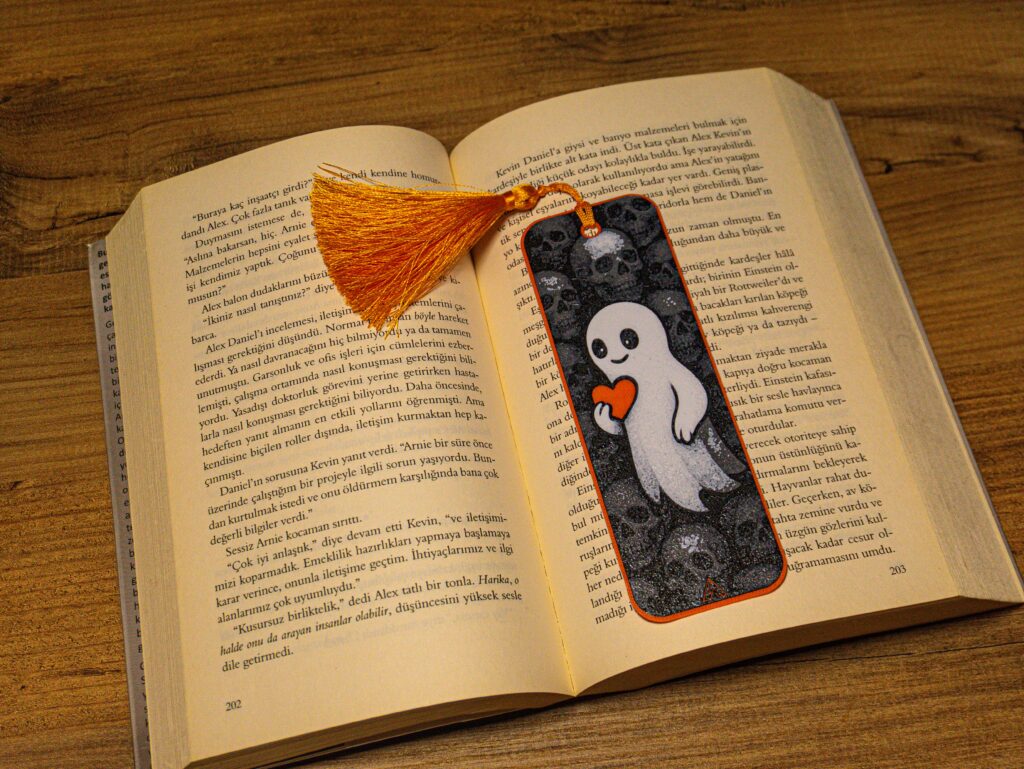 Romantic Ghost Couple - Hueforge Bookmarks gallery 6
