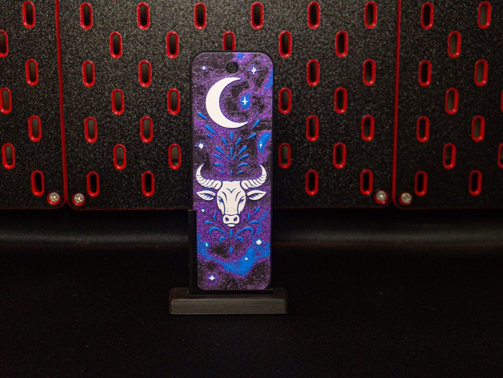 Taurus - Hueforge Bookmark gallery 1