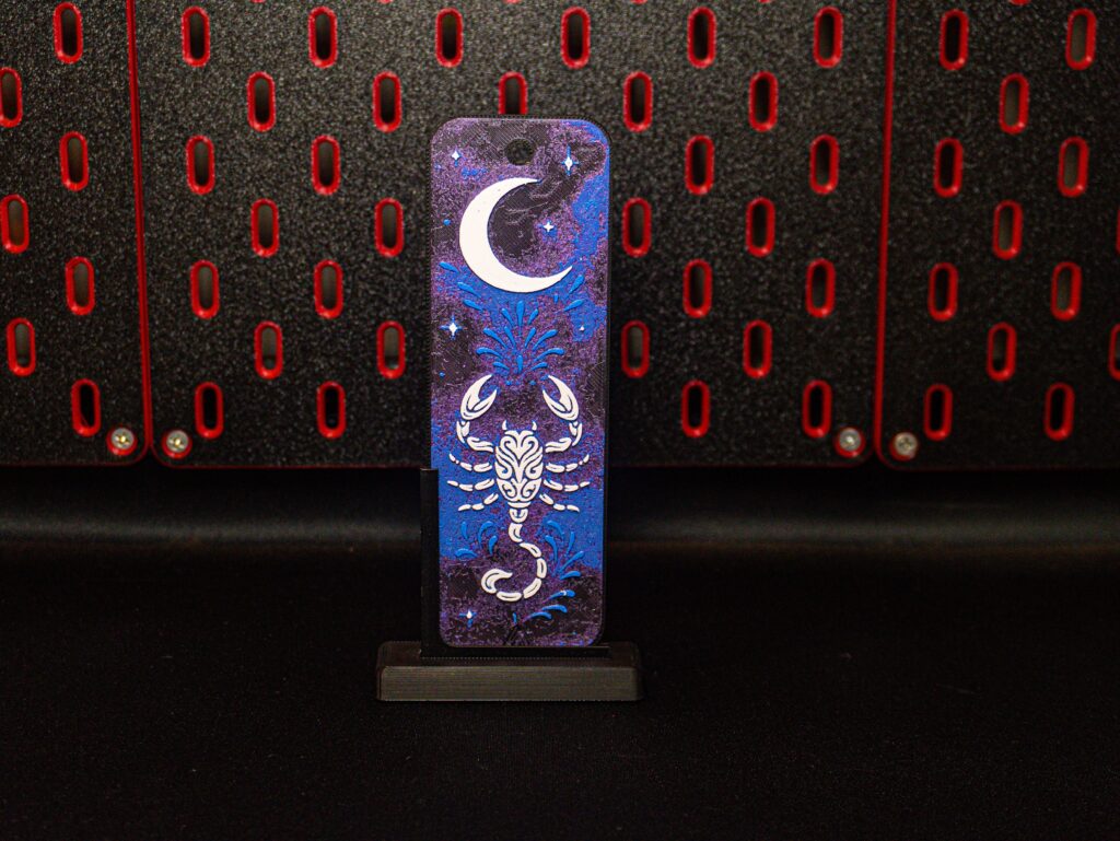 Scorpius - Hueforge Bookmark gallery 1
