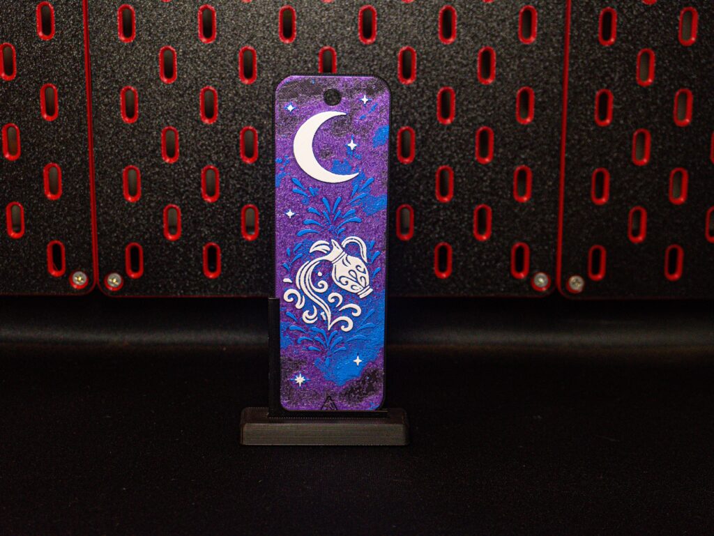 Aquarius - Hueforge Bookmark gallery 1