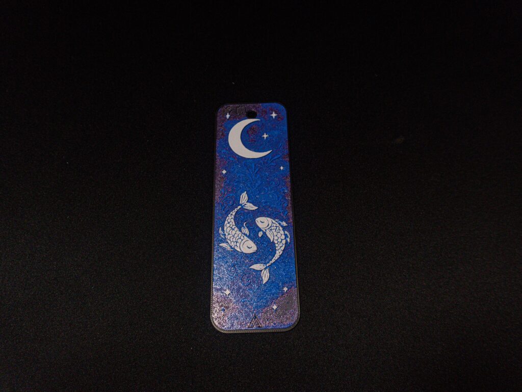 Pisces - Hueforge Bookmark gallery 2