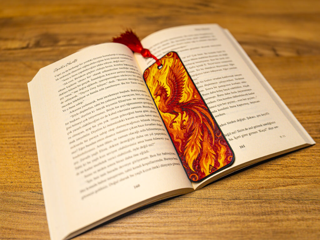 Phoenix Bookmark - Hueforge gallery 4
