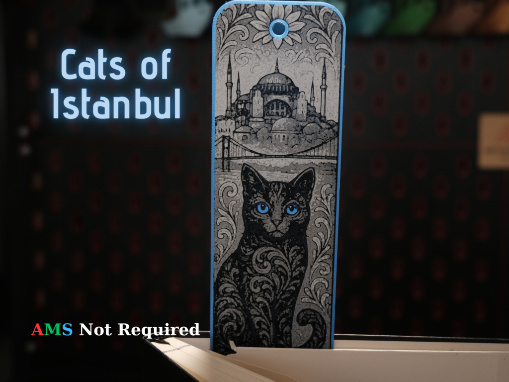 Cats of Istanbul - Hagia Sophia Hueforge Bookmark