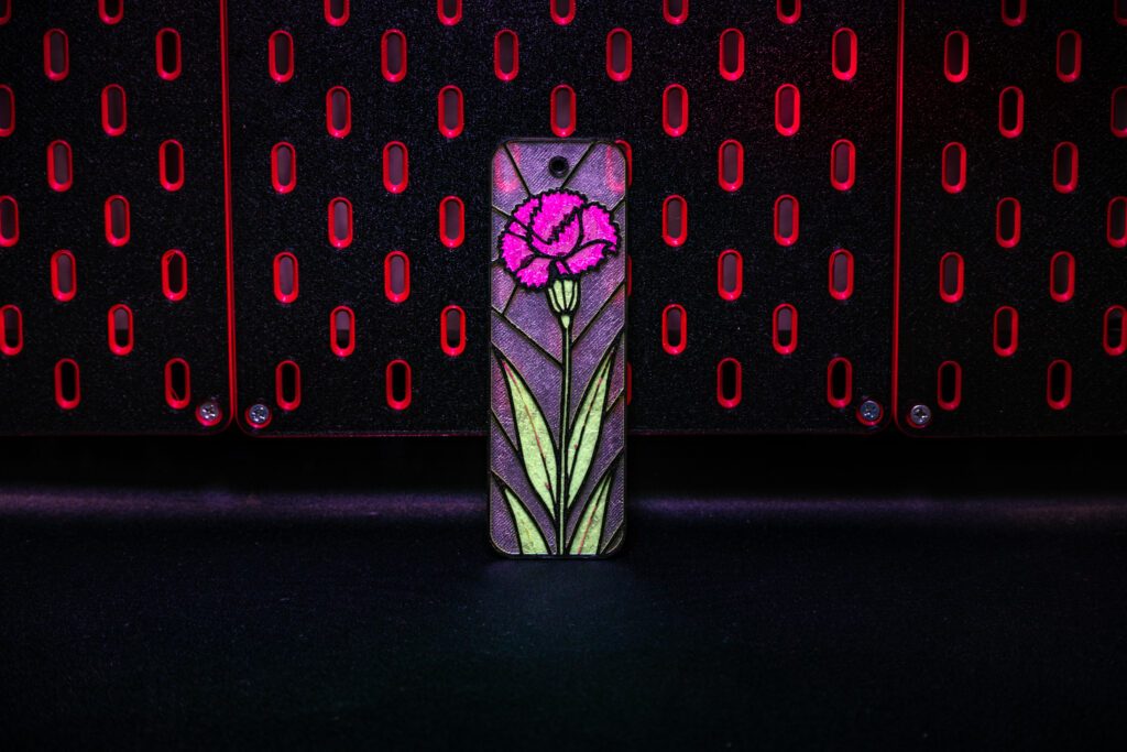 Stained Glass Clove - Hueforge Bookmark gallery 1